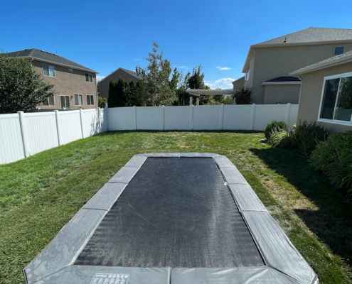 Inground Trampoline Installations Utah